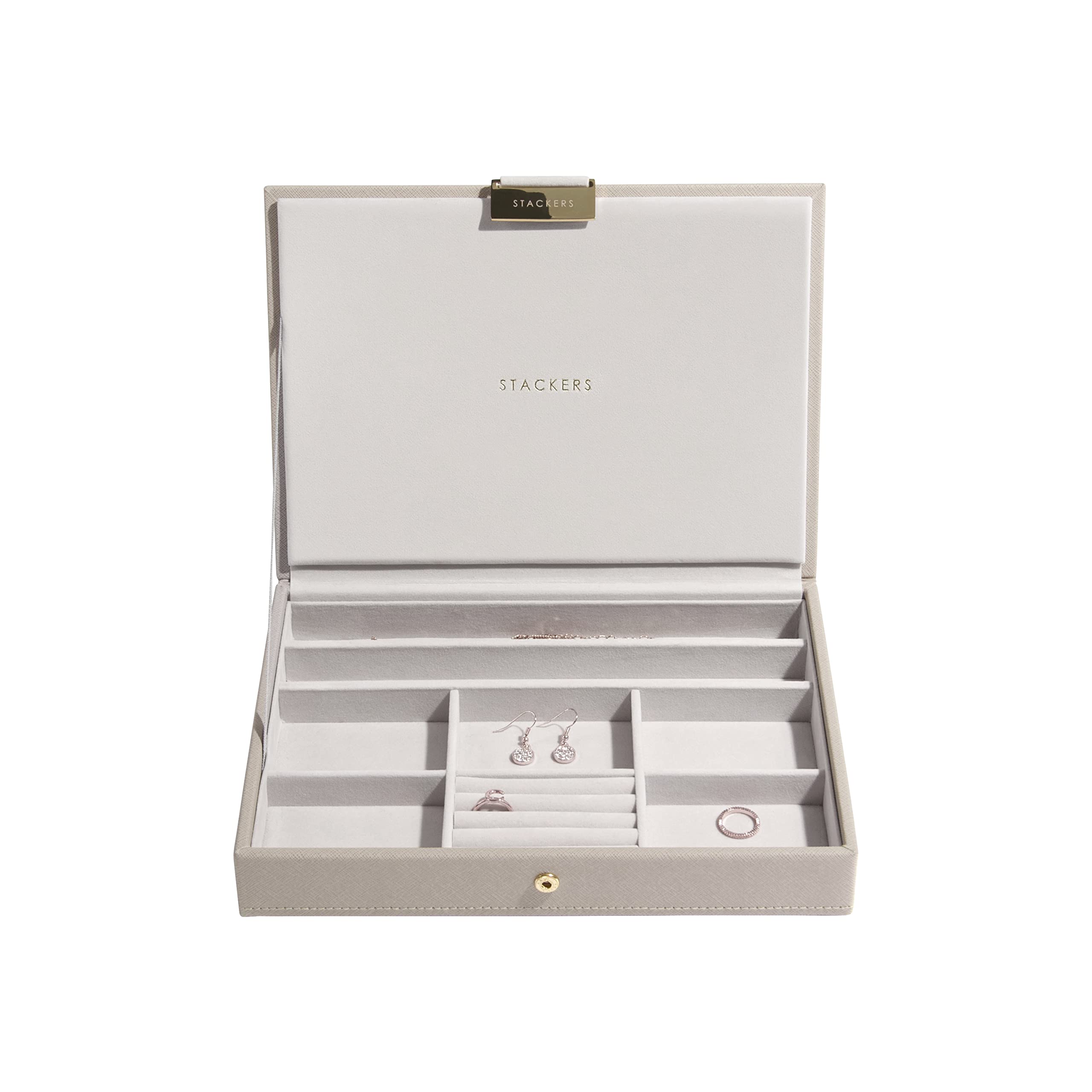 Amazon｜STACKERS LONDON Classic ジュエリーボックス 蓋